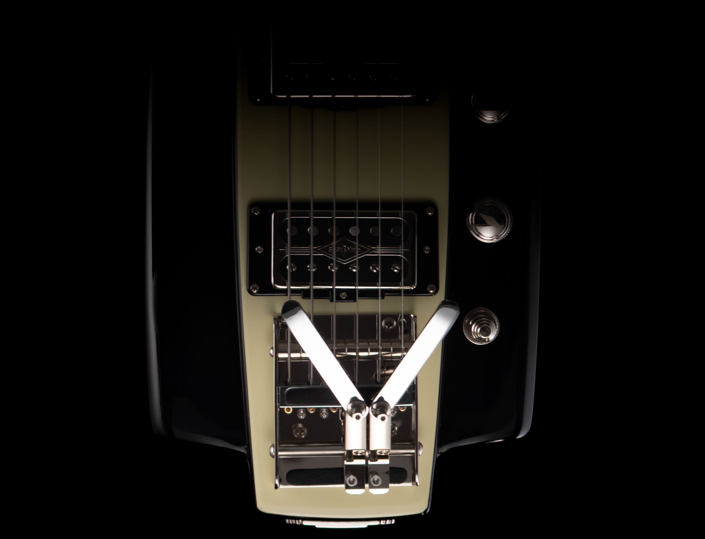 Multibender on the Duesenberg Fairytale Lapsteel Splitking Edition