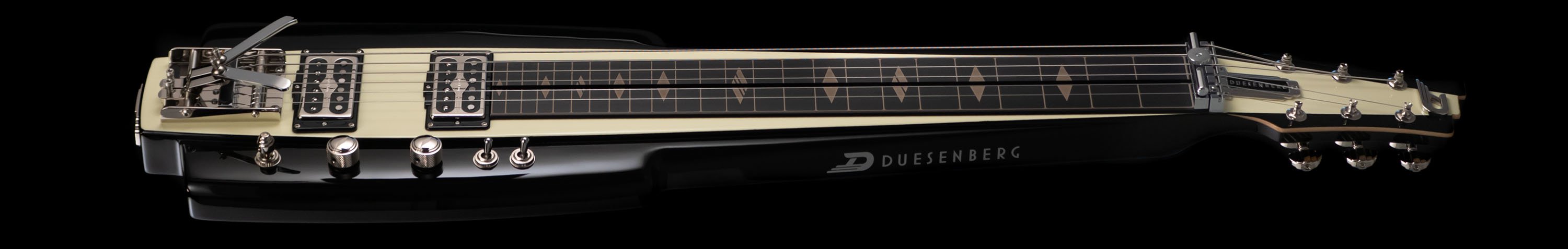 Duesenberg Fairytale Lapsteel Splitking Edition angled view
