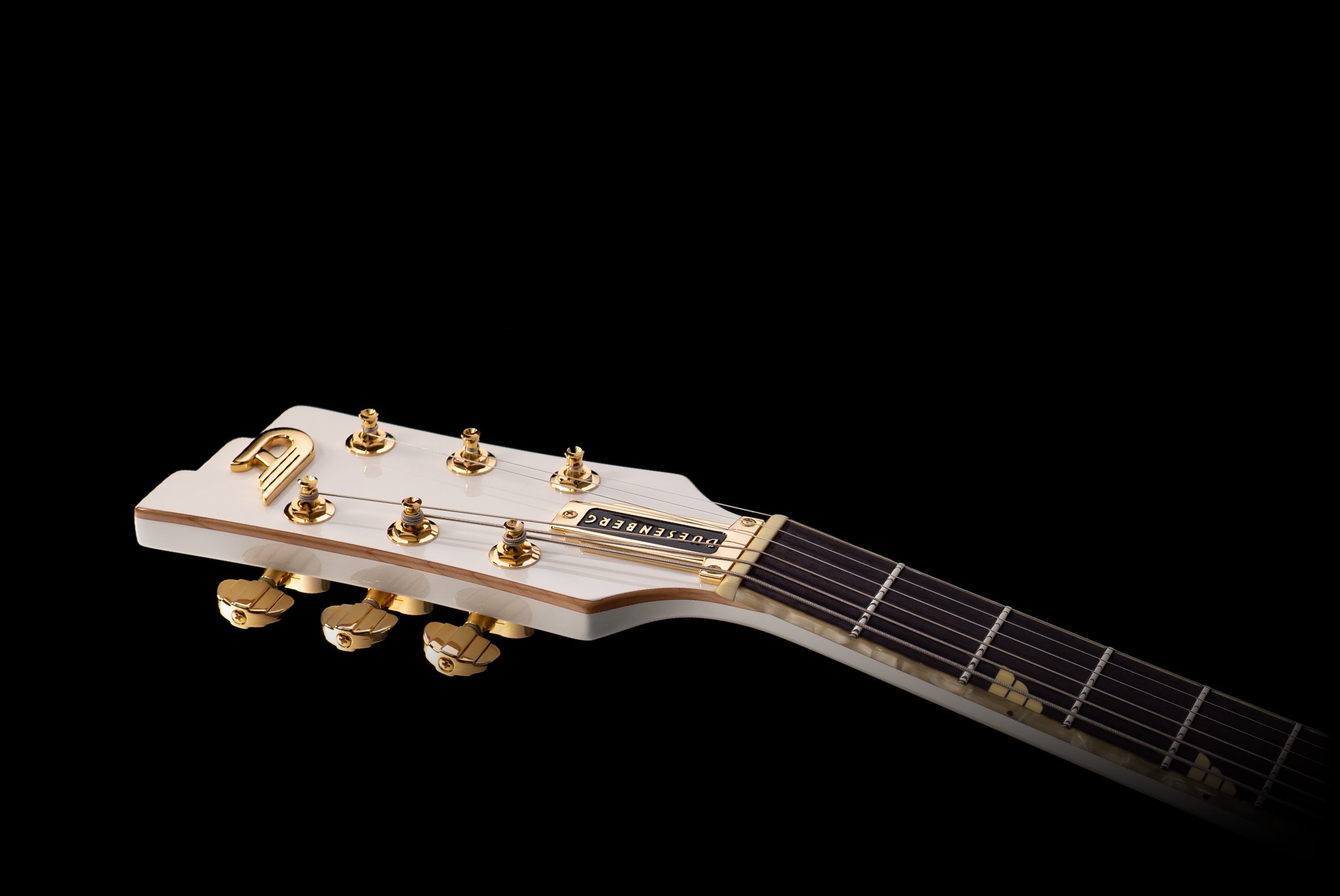 View of the Starplayer TV Phonics Headstock and fretboard