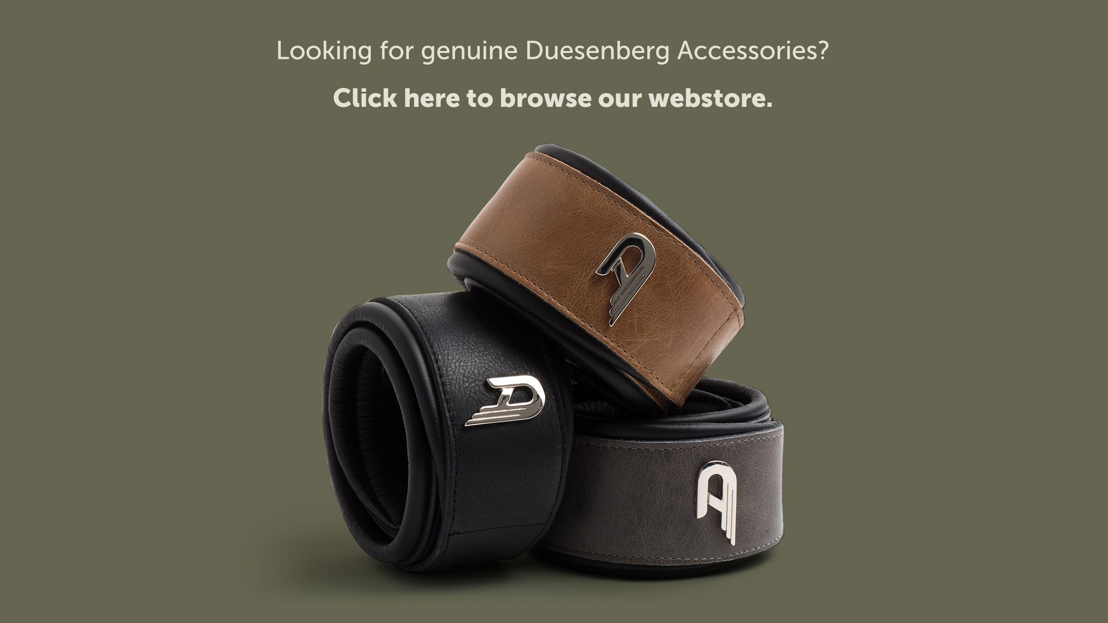 Image leading to the Duesenberg Webstore